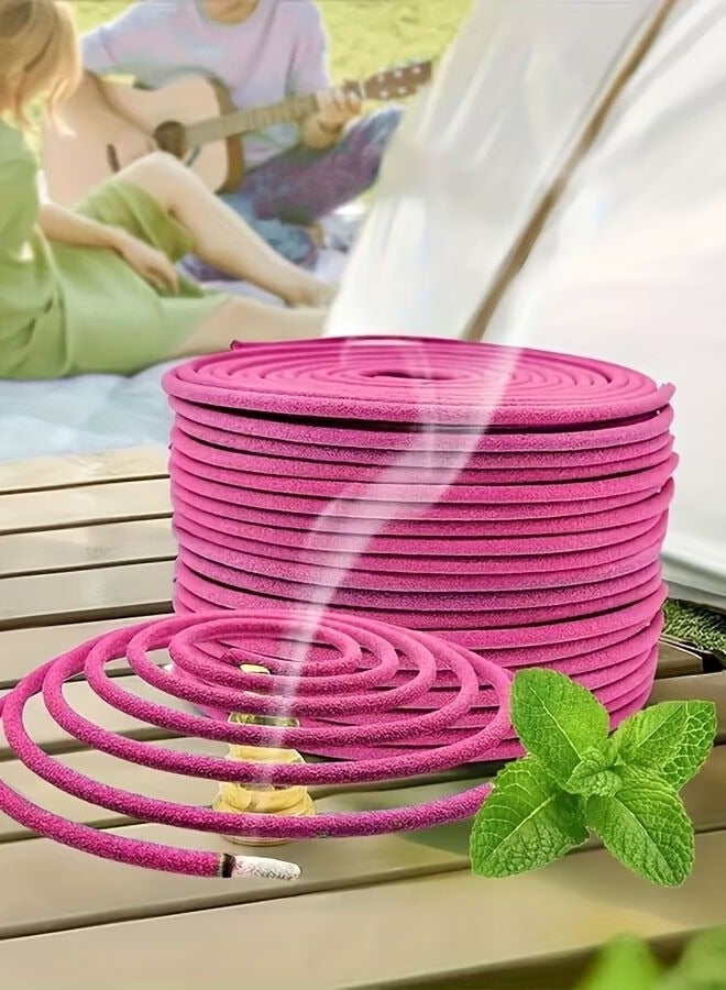 Incense Coils|Sandalwood,Agarwood,Oud,Bakhoor,Jasmine,Lavender,Sage, Rose |Home Fragrance.Yoga,Meditation,Ralaxing, Festival. 39 pieces (Coils-Rose) - Image 1